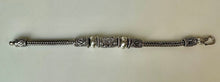 Load image into Gallery viewer, Sterling Heavy Beaded Rope Bracelet (8")
