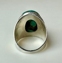 Load image into Gallery viewer, Sterling Turquoise Ring sz 7
