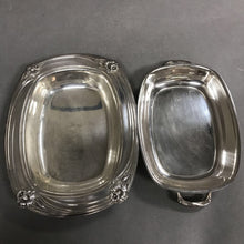 Load image into Gallery viewer, Rogers Daffodil Silver Plated Covered Vegetable Bowl Dish #9912 (2x11x9)
