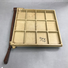 Load image into Gallery viewer, Vintage Milton Bradley Wooden Paper Cutter (17x23)
