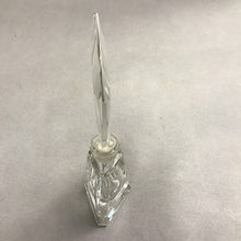 Load image into Gallery viewer, Vintage Hand-cut Lead Crystal Perfume Bottle W/Stopper (9")(As Is)
