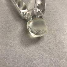 Load image into Gallery viewer, Vintage Hand-cut Lead Crystal Perfume Bottle W/Stopper (9")(As Is)

