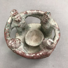 Load image into Gallery viewer, Circle Of Friends Mexican Handcrafted Clay Candle Holder (5x6)
