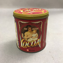 Load image into Gallery viewer, Vintage Van Houten's Cocoa Cacao Tin Never Opened(4x3)
