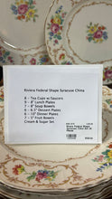 Load image into Gallery viewer, Rivera Federal Shape Syracuse China Set 45 Pieces
