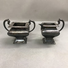 Load image into Gallery viewer, Derby Silver Silverplate Creamer/Sugar (6") Set of 2

