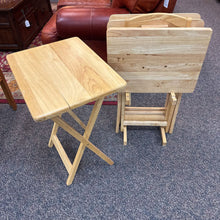 Load image into Gallery viewer, TV Tray Tables &amp; Stand (30x19x11)
