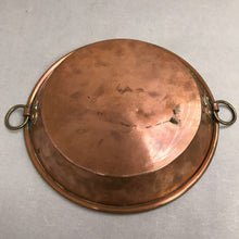 Load image into Gallery viewer, Antique Copper Pan with Brass Handles (2x12)
