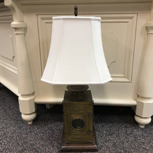 Load image into Gallery viewer, Electrified Antique Brass Ship Lantern Table Lamp (33")
