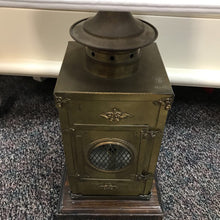 Load image into Gallery viewer, Electrified Antique Brass Ship Lantern Table Lamp (33")
