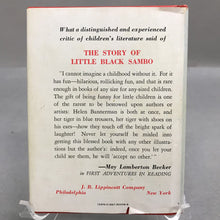Load image into Gallery viewer, The Story of Little Black Sambo Book (5.5x4)
