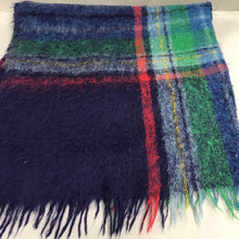 Load image into Gallery viewer, Vintage Glen Cree Mills All Mohair Fringe Blanket Made in Scotland Wool (70x50)
