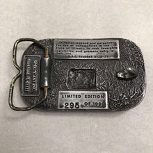 Load image into Gallery viewer, Vintage Illinois Association Of Snowmobile Club Belt Buckle(4")
