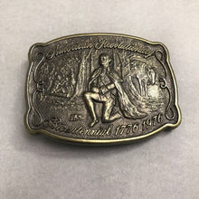 Load image into Gallery viewer, Vintage George Washington American Revolution Belt Buckle (4")
