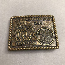 Load image into Gallery viewer, Vintage Bicentennial Brass Belt Buckle (3")
