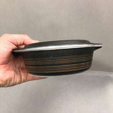 Load image into Gallery viewer, Pyrex Terra (Black &amp; Brown Stripes) Casserole Bowl #471 (1 Pint) (~2x6)(
