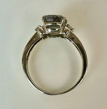Load image into Gallery viewer, 10K White Gold Mystic Topaz Ring sz 9 (3.7g)
