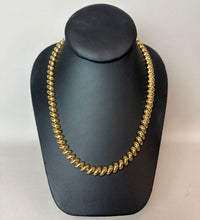 Load image into Gallery viewer, Vintage Goldtone San Marco Link Necklace (18")
