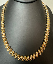 Load image into Gallery viewer, Vintage Goldtone San Marco Link Necklace (18")
