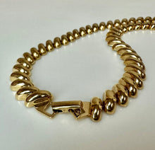 Load image into Gallery viewer, Vintage Goldtone San Marco Link Necklace (18")
