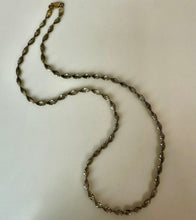 Load image into Gallery viewer, Vintage Italian Sterling Twist Chain (18")
