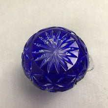 Load image into Gallery viewer, Vintage Cobalt Blue 24% Lead Crystal Creamer
