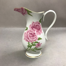 Load image into Gallery viewer, Vintage Givenchy Rose Floral Pitcher (9")

