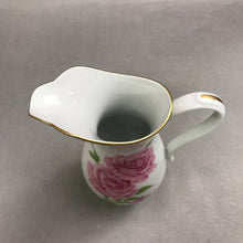 Load image into Gallery viewer, Vintage Givenchy Rose Floral Pitcher (9")
