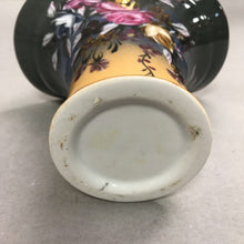 Load image into Gallery viewer, Vintage Nippon Tall Porcelain Basket - Hand Painted Roses Design (9")
