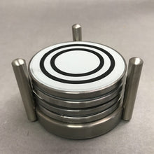Load image into Gallery viewer, Modern Drink Holder Coaster Set
