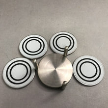 Load image into Gallery viewer, Modern Drink Holder Coaster Set
