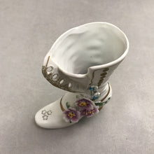 Load image into Gallery viewer, Vintage Victorian Style Porcelain Boot Hand Painted (6x5)
