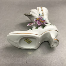 Load image into Gallery viewer, Vintage Victorian Style Porcelain Boot Hand Painted (6x5)

