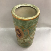 Load image into Gallery viewer, Hand Painted Floral Vase (18")

