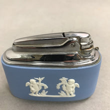 Load image into Gallery viewer, Wedgwood Jasperware Blue 1957 Table Lighter (3x4)

