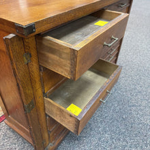 Load image into Gallery viewer, Antique Oak 15 Drawer Blueprint/Map Cabinet (26x51x18)
