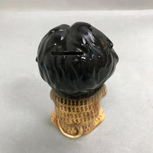 Load image into Gallery viewer, Vintage Lefton Hurbert The Harris Bank Lion Ceramic Piggy Bank (7")
