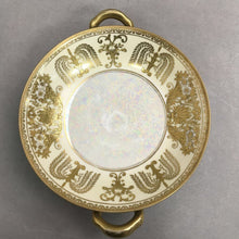 Load image into Gallery viewer, Noritake Pedestal Bowl, Gold Moriage Handles Pearlescent Dish (2x8)
