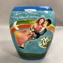 Load image into Gallery viewer, Beloved Ceramic Vase Hand Painted by Jessica Sporn (9")

