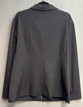 Load image into Gallery viewer, Talbots Black Stretch Zip Up Jacket Size 16W
