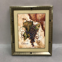 Load image into Gallery viewer, Pinot Noir Red Grapes Wall Art (12.5x10.5)
