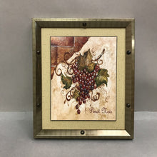 Load image into Gallery viewer, Cabernet Purple Grapes Wall Art (12.5x10.5)
