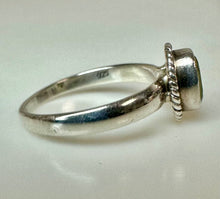 Load image into Gallery viewer, Sterling Peridot Ring sz 8
