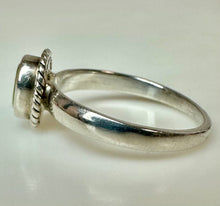 Load image into Gallery viewer, Sterling Peridot Ring sz 8

