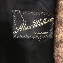 Load image into Gallery viewer, Alex Wallace Mutton Coat With Mink Fur Collar Size S/M
