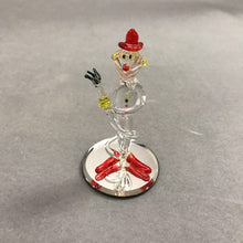 Load image into Gallery viewer, Small Glass Baron Firefighter Clown Figurine (4")
