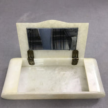 Load image into Gallery viewer, Vintage Bakelite Trinket/Jewelry Box with Mirror (2x9x4)
