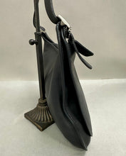Load image into Gallery viewer, Coach Legacy Black Leather Hippie Flap Saddle Bag Purse (11x13")
