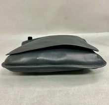 Load image into Gallery viewer, Coach Legacy Black Leather Hippie Flap Saddle Bag Purse (11x13")
