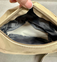 Load image into Gallery viewer, Tan Nylon Fanny Pack Belt Bag Purse (6x13")
